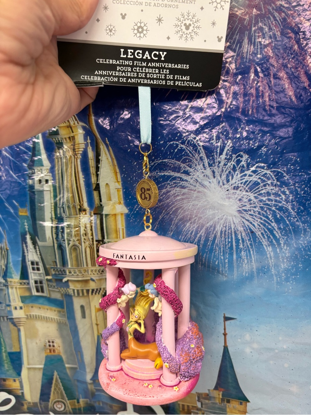 Disney Fantasia 85th AnniverDisney Fantasia 85th Anniversary Sketchbook Ornament